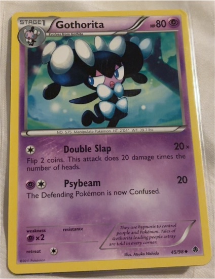 2011 Pokémon Emerging Powers #45 Gothorita — front