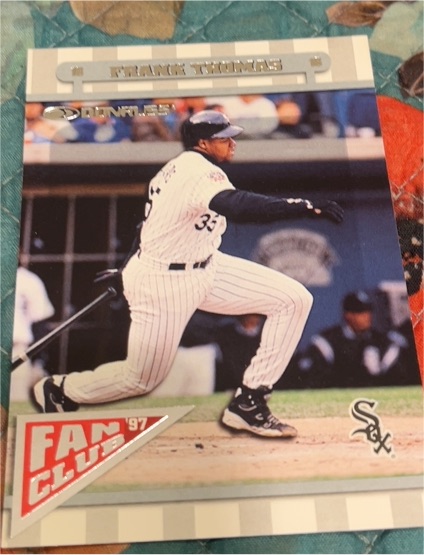 1997 Donruss Fan Club #157 Frank Thomas — front