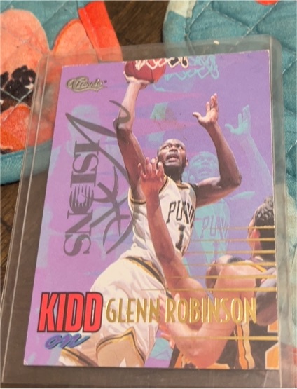 1995 Classic Visions Kidd #Kidd Glenn Robinson — front