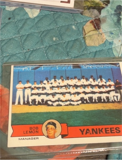 1979 Topps #626 New York Yankees / Bob Lemon — front