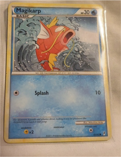 2011 Pokémon Call of Legends #61 Magikarp — front