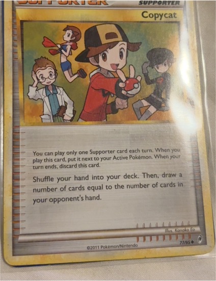 2011 Pokémon HeartGold & SoulSilver #77 Copycat — front