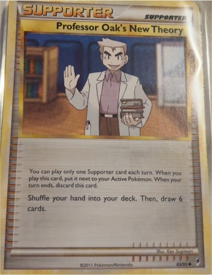 2011 Pokémon Call of Legends #83 Professor Oak's New Theory — front
