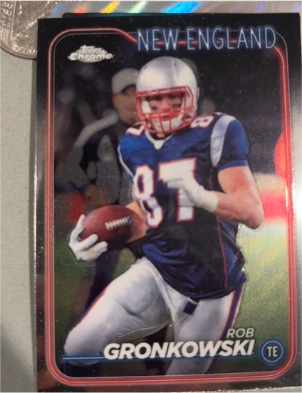 2024 Topps Chrome #121 Rob Gronkowski — front