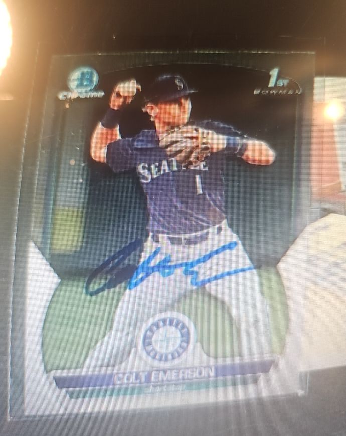 2023 Bowman Draft Chrome #BDC-42 Colt Emerson — front
