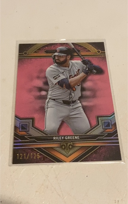 2024 Topps Triple Threads #164 Riley Greene — front