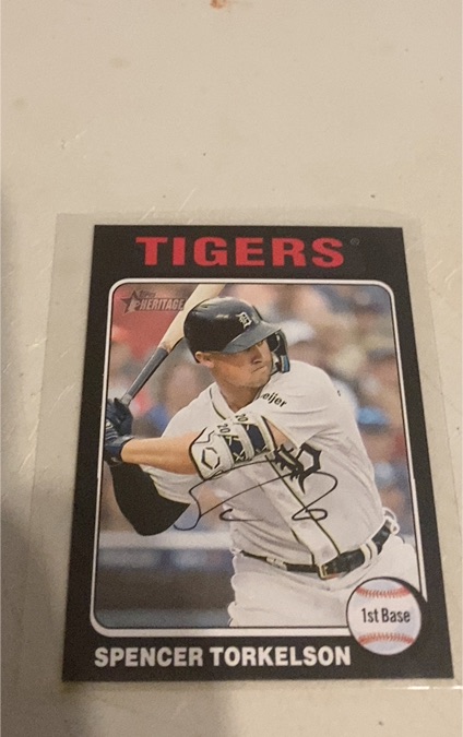 2024 Topps Heritage #438 Spencer Torkelson — front