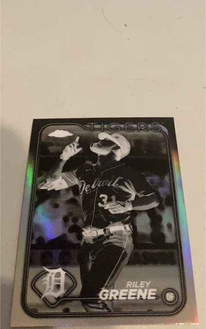 2024 Topps Chrome #101 Riley Greene — front