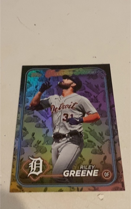 2024 Topps Series 1 #274 Riley Greene — front