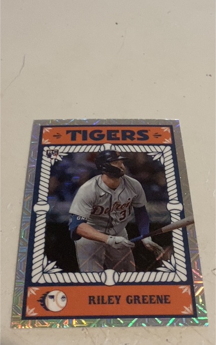 2023 Bowman Chrome Bowman Ascensions #BA-6 Riley Greene — front