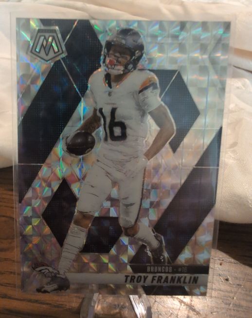 2024 Panini Mosaic #16 Troy Franklin — front