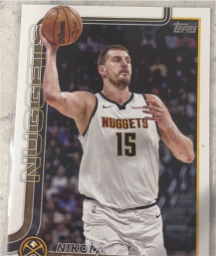 2025-26 Topps #101 Nikola Jokic — front