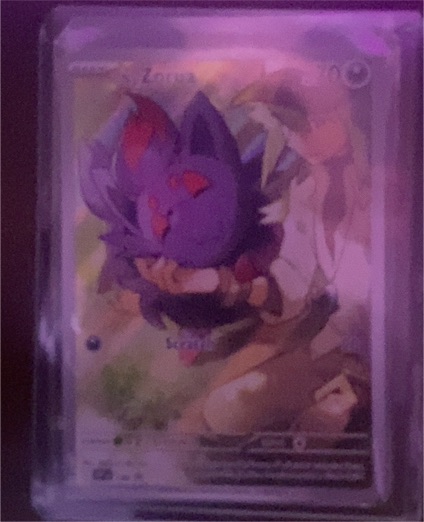 2020 Pokémon Sword & Shield #79 Zorua — front