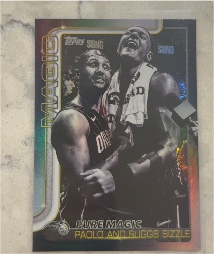 2025-26 Topps Pure Magic #271 Paolo and Suggs Sizzle — front
