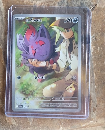 2025 Pokémon SVP #189 N's Zorua — front