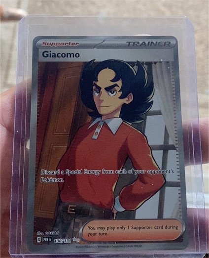 2025 Pokémon #138 Giacomo — front