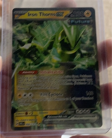 2025 Pokemon SV Prismatic Evolutions #032 Iron Thorns ex — front