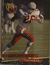 1993 Ultra #374 Chuck Cecil — front