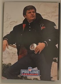 1991 Pro Line Portraits #57 Jerry Glanville — front