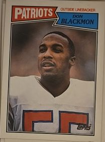 1987 Topps #108 Don Blackmon — front