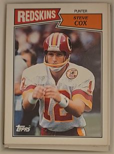 1987 Topps #71 Steve Cox — front