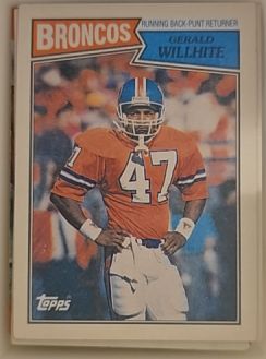 1987 Topps #32 Gerald Willhite — front