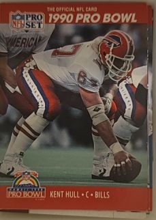 1990 Pro Set #345 Kent Hull — front