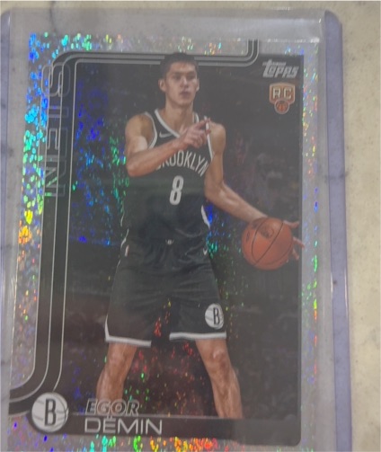2025-26 Topps #208 Egor Demin — front