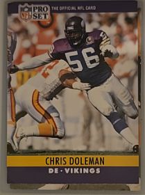 1990 Pro Set #188 Chris Doleman — front