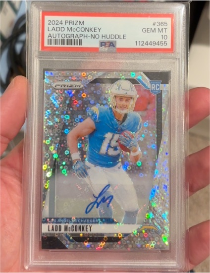 2024 Panini Prizm #365 Ladd McConkey — front