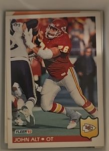 1992 Fleer #169 John Alt — front