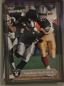 2000 Skybox Impact #126 Napoleon Kaufman — front