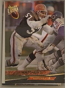 1993 Fleer Ultra #85 Jay Matthews — front
