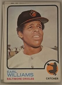1973 Topps #504 Earl Williams — front