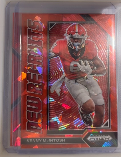 2023 Panini Prizm Draft Picks New Recruits #NR-14 Kenny McIntosh — front