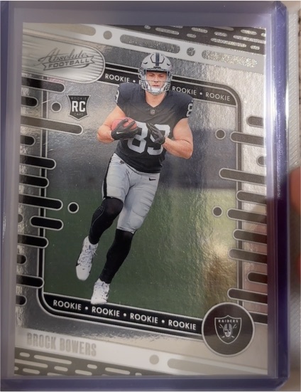 2024 Panini Absolute #113 Brock Bowers — front
