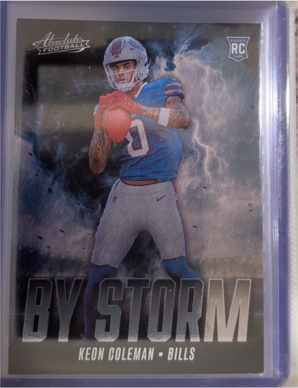 2024 Panini Absolute #BS-KCN Keon Coleman By Storm — front