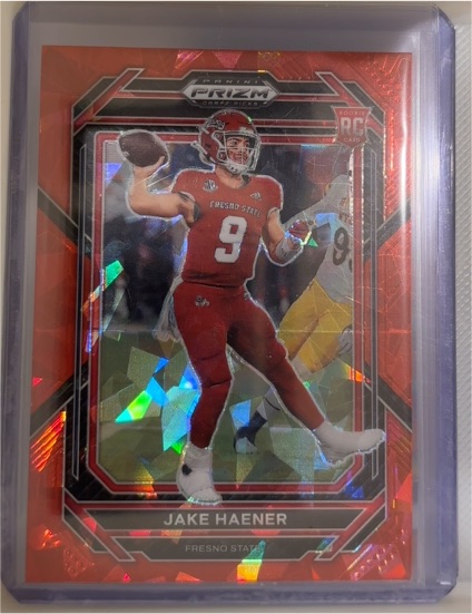 2023 Panini Prizm Draft Picks #109 Jake Haener — front