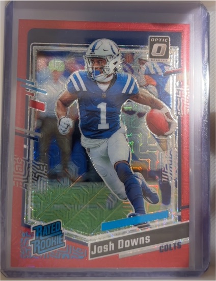 2023 Donruss Optic #248 Josh Downs Rated Rookie — front