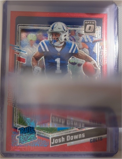 2023 Donruss Optic #203 Josh Downs — front