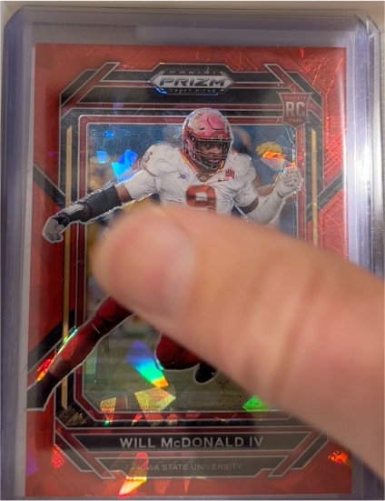 2023 Panini Prizm Draft Picks #RC Will McDonald IV — front
