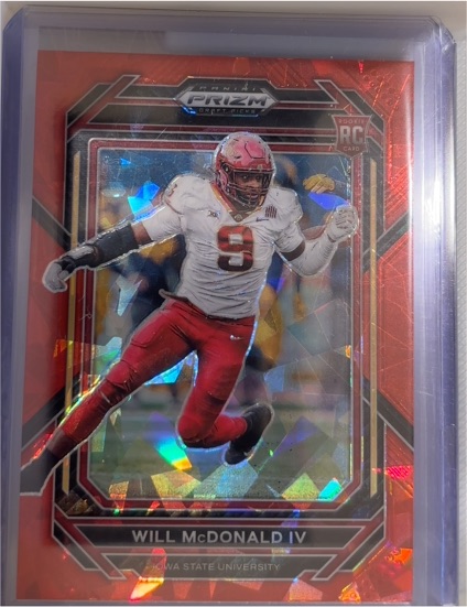 2023 Panini Prizm Draft Picks #188 Will McDonald IV — front