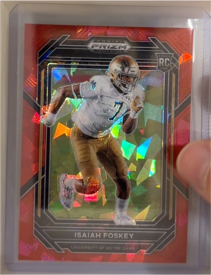 2023 Panini Prizm Draft Picks #183 Isaiah Foskey — front