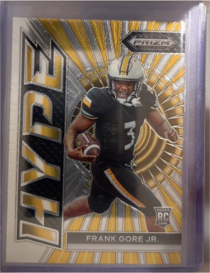 2024 Panini Prizm Draft Picks Hype #HP-FGJ Frank Gore Jr. — front