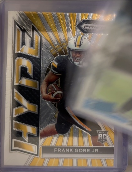2024 Panini Prizm Draft Picks Hype #6 Frank Gore Jr. — front