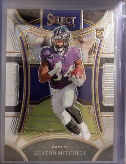 2023 Panini Select #409 Keaton Mitchell — front