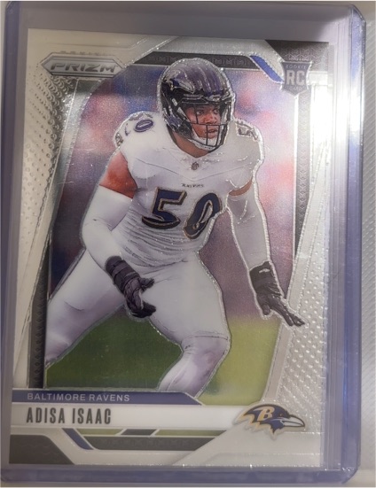 2024 Panini Prizm #302 Adisa Isaac — front