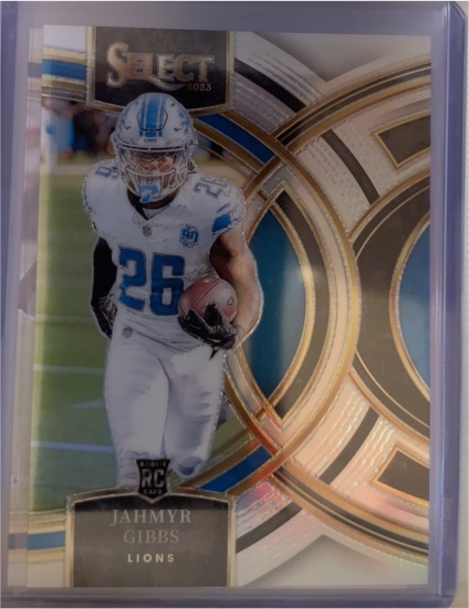 2023 Panini Select #198 Jahmyr Gibbs — front