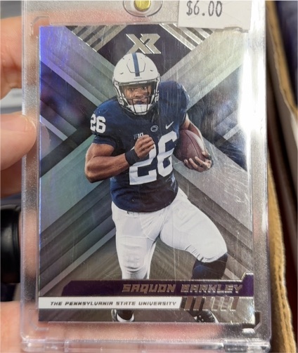 2023 Panini Chronicles Draft Picks XR #Saquon Barkley — front