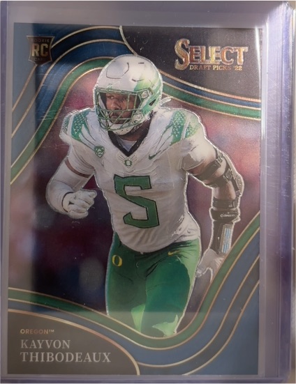 2022 Panini Select Draft Picks #101 Kayvon Thibodeaux — front